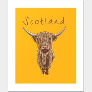 Hairy Coo Posters and Art